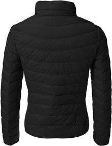 img 3 attached to Encounter 7Encounter Womens Packable Puffer Women's Clothing for Coats, Jackets & Vests