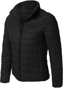 img 2 attached to Encounter 7Encounter Womens Packable Puffer Women's Clothing for Coats, Jackets & Vests