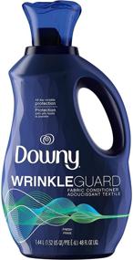 img 4 attached to 🧴 Downy Wrinkleguard Liquid Fabric Softener & Conditioner, Fresh Scent, 48 Fl Oz. Bottle