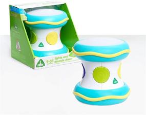 img 4 attached to 🥁 Early Learning Centre Lights and Sounds Drum - Enhances Hand-Eye Coordination, Stimulates Senses - Baby Toys for 9 Months - Amazon Exclusive by Just Play