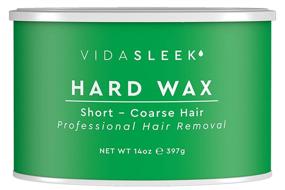img 2 attached to 🌿 All Natural Professional Size 14 oz. Tin for Full Body Hard Wax - Effective on Short Coarse Hairs