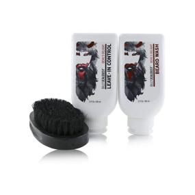 img 4 attached to 🧔 Billy Jealousy Devil's Delight: Ultimate Beard Care Kit + Brush for Men