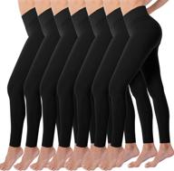 🩲 valandy buttery soft high waisted leggings: stretchy tummy control for women - perfect for workout, yoga, and running - available in one & plus sizes logo