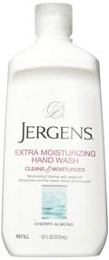 img 3 attached to 🍒 Jergens Cherry Almond Moisturizing Hand Wash: Bulk Pack of 3, 16 Oz Bottles