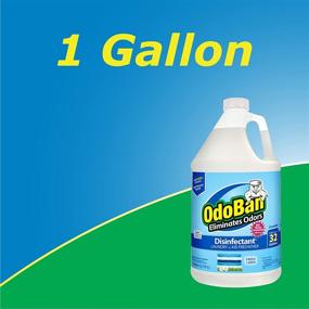 img 3 attached to 🌬️ Powerful 1 Gal. OdoBan Fresh Linen Odor Eliminator and Disinfectant Concentrate: Single Bottle for Maximum Effectiveness