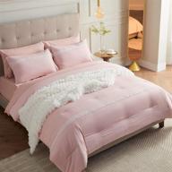bedsure boho twin comforter college - бедсюр бохо одеяло для одной кровати в общежитии логотип