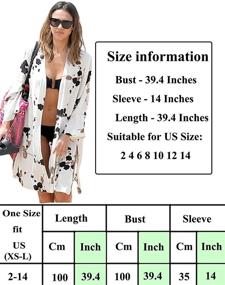 img 1 attached to Bsubseach Women's Clothing: The Ultimate Swimsuit Bikini Swimwear Cardigan