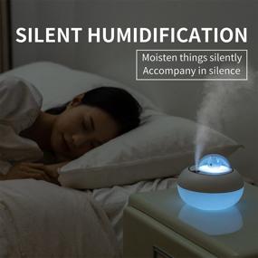 img 3 attached to Humidifiers Personal Humidifier Essential Nightlight Heating, Cooling & Air Quality for Humidifiers
