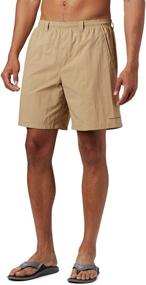 img 4 attached to Columbia Backcast Shorts Fossil Medium Outdoor Recreation in Outdoor Clothing
