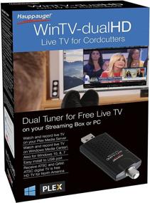 img 3 attached to Улучшите свой телевизионный опыт с Hauppauge 1657 WinTV-dualHD Cordcutter Dual USB 2.0 TV Tuner: Идеально подходит для Nvidia Shield и Windows PC.