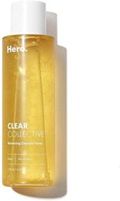 img 4 attached to Hero Cosmetics' Clear Collective Balancing Capsule Toner: Hydrating Serum for Redness Relief and Dry Skin - Fragrance and Paraben Free