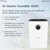 boneco w200 air washer: humidifier and purifier for improved air quality логотип