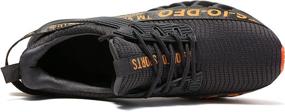 img 2 attached to SKDOIUL Sneakers Breathable Athletic Trainers Sports & Fitness in Running