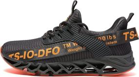 img 3 attached to SKDOIUL Sneakers Breathable Athletic Trainers Sports & Fitness in Running