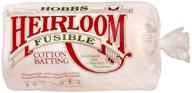 🧵 hobbs batting heirloom premium fusible cotton blend - превосходная основа для квилтинга размером 45 дюймов x 60 дюймов логотип