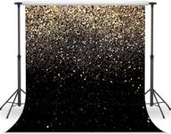 📸 wolada 10x10ft gold glitter spots bokeh backdrop: ideal for weddings, parties, and photography shoots logo