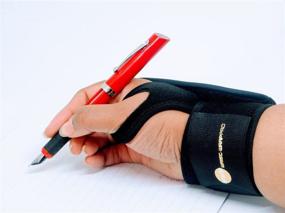 img 3 attached to 🖐️ Wrist Support Stabilizer with Pro Wrist Wrap
