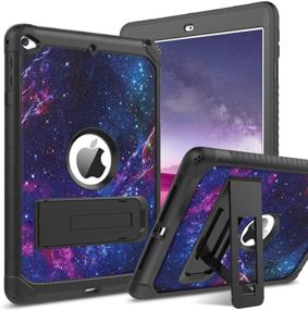 img 4 attached to 📱 BENTOBEN iPad Mini 5 Case,iPad Mini 4 Kids Case: 3-in-1 Glow in The Dark Hybrid Cover with Full Protective Impact Resistance, Kickstand, and Space Design - Suitable for Apple iPad Mini 4/5