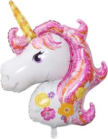 img 2 attached to Unicorn Balloons Balloon Birthday Decoration