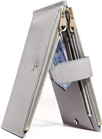 img 4 attached to 👛 FEITH FELLY Bifold Wallet: A Stylish and Secure Choice for Women's Handbags & Wallets