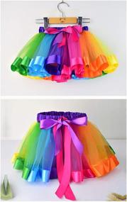 img 3 attached to 🎉 Vibrant Rainbow Birthday Outfit Set for Dress Up Fun & Pretend Play