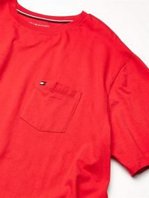 img 2 attached to 👕 Tommy Hilfiger Captain Crewneck Sleeve Men's T-Shirt in Clothing & Tanks