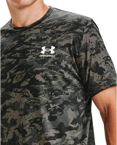 img 2 attached to 👕 Мужская футболка с короткими рукавами Under Armour в камуфляжном стиле: идеально подходит для спортсменов, ищущих комфорт ABC.