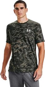 img 4 attached to 👕 Мужская футболка с короткими рукавами Under Armour в камуфляжном стиле: идеально подходит для спортсменов, ищущих комфорт ABC.