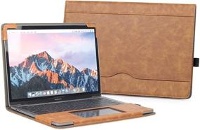 img 4 attached to 📚 TYTX MacBook Pro Leather Case 13 Inch Retina 2013-2015: A1502/A1425 Laptop Sleeve Protective Folio Book Cover (Old MacBook Pro 13", Brown) – Premium Quality!