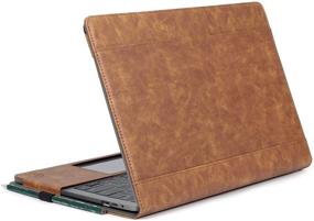 img 3 attached to 📚 TYTX MacBook Pro Leather Case 13 Inch Retina 2013-2015: A1502/A1425 Laptop Sleeve Protective Folio Book Cover (Old MacBook Pro 13", Brown) – Premium Quality!