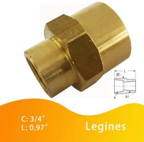 img 1 attached to 🔌 Legines Coupling Reducer for Effective Fitting Optimization