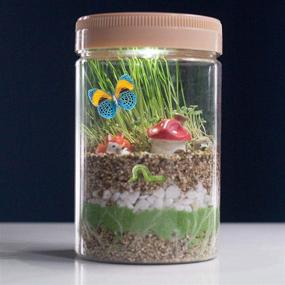 img 1 attached to 🌱 Hapinest Illuminated Terrarium Crafting Gifts