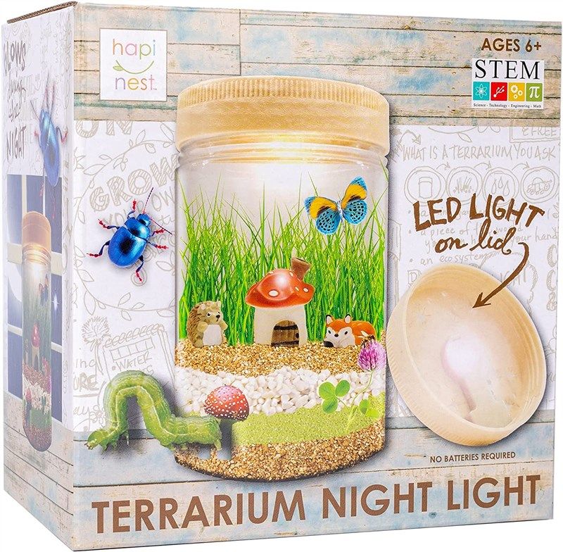 hapinest light up terrarium crafts gifts 로고