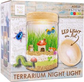 img 4 attached to 🌱 Hapinest Illuminated Terrarium Crafting Gifts