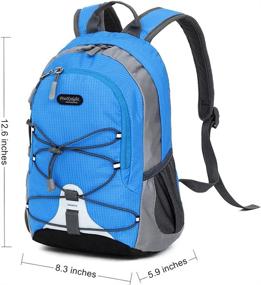 img 3 attached to Waterproof Backpack Lightweight Backpack Traveling Outdoor Recreation