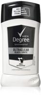 💪 6-pack degree deodorant for men - ultra clear black & white, 2.7oz (79ml) logo