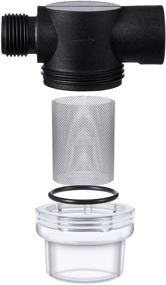 img 2 attached to 🚰 RV Water Pump Strainer Filter, 1/2 Twist-On Pipe Strainer with 50 Mesh Stainless Steel Filter Screen - Compatible with WFCO or Shurflo Pumps - Pack of 2