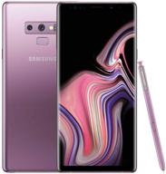 📱 refurbished samsung galaxy note 9, 128gb, lavender purple - at&t: excellent value! logo