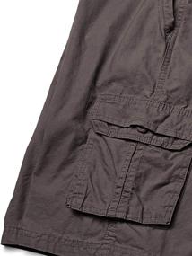 img 1 attached to 👖 Stylish Southpole Boys' Big Belted Mini Canvas Cargo Shorts: Comfort meets fashion