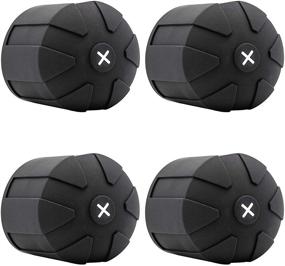 img 4 attached to 📷 KUVRD Universal Lens Cap 2.0 - Protect Your DSLR Lenses Hassle-Free, Weatherproof, Lifetime Coverage, Magnum, 4-Pack