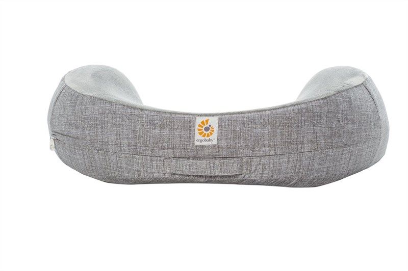 ergobaby natural nursing pillow heathered 로고