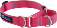 enhanced control and comfort: canine equipment technika all webbing martingale dog collar logo