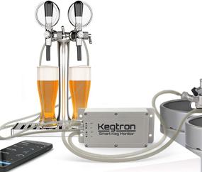 img 2 attached to Enhanced Kegtron Smart Keg Monitor - Dual Tap, Monitor Keg Levels via Phone, Optimize Your Tap System