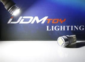 img 1 attached to 🚘 iJDMTOY (2) JDM Xenon White 4-SMD High Power LED Side Mirror Bulbs for 2007-2014 Toyota FJ Cruiser