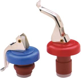 img 1 attached to 🍾 Norpro 288 Bottle Stopper Set: Vibrant and Versatile 3-Piece Pack