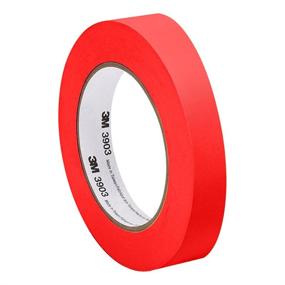 img 1 attached to 3M 0.5-50-3903-RED 3903 Vinyl Duct Tape - Red Rubber Adhesive Tape Roll with Abrasion Resistance: Sealing Tapes for Conformable and Secure Bonding