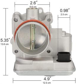 img 3 attached to 🔧 TTIIHOT Электронная сборка дроссельной заслонки, совместимая с Chrysler, Jeep и Dodge 2.0L и 2.4L - 200, Sebring, Avenger, Caliber, Journey, Compass и Patriot - Заменяет номера оригинальных запчастей: 04891735AC, 977-025, 4891735AD, 4891735AC