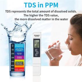 img 3 attached to 💧 Digital TDS Water Tester - Analytical Instrument for Substance Measurement, Testing & Analysis