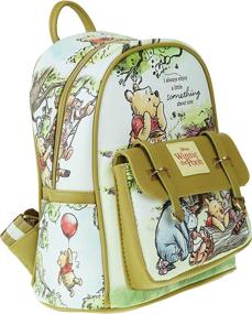 img 3 attached to Winnie Pooh Faux Leather Backpack