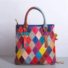 img 2 attached to Segater Multicolor Matching Crossbody Shoulder Women's Handbags & Wallets in Totes